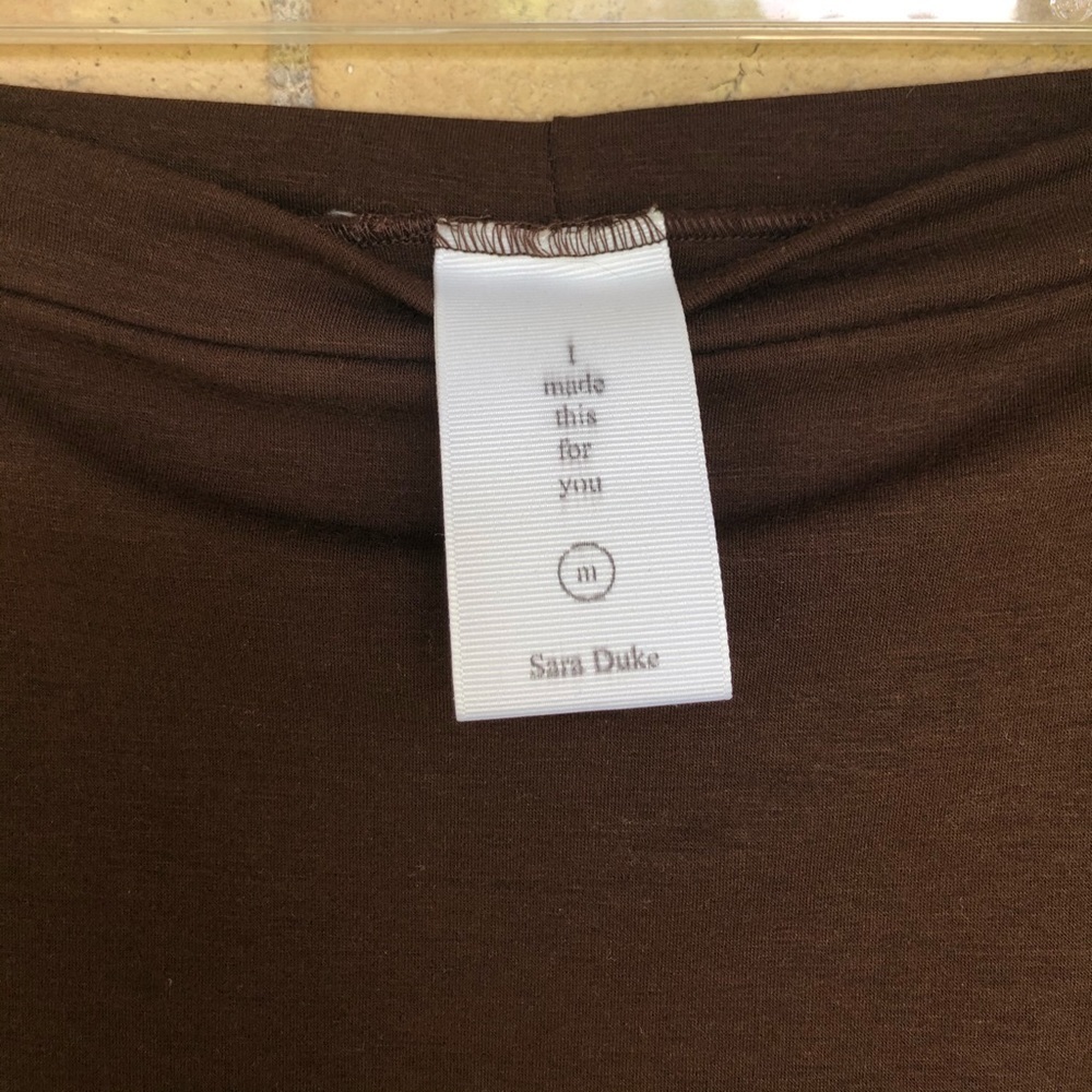 Sarah Duke Brown Skirt - Picture 2 of 3